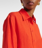 Eres Mignonnette oversized linen shirt