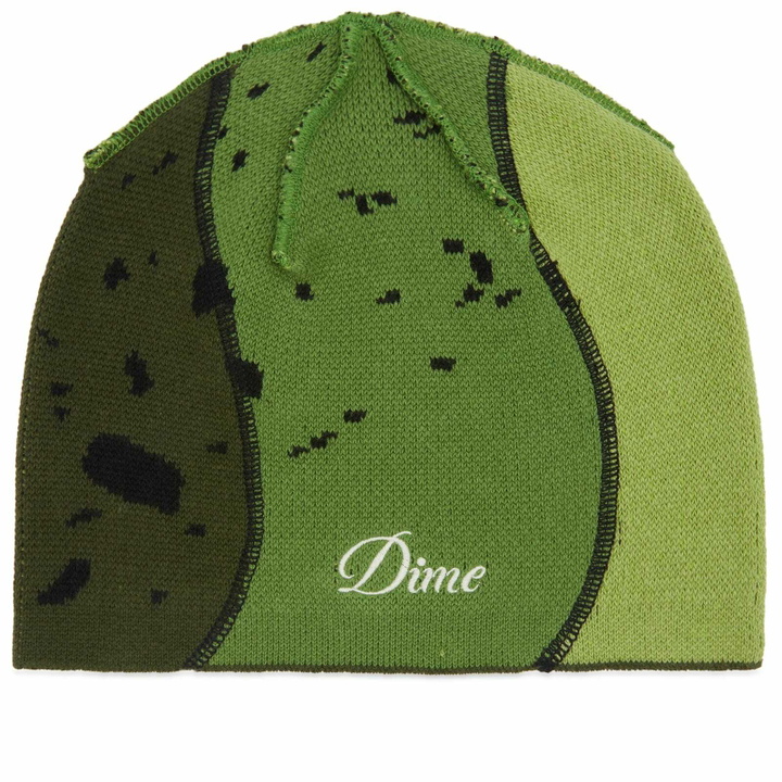 Photo: Dime Men's Reverse Stitch Skully Beanie in Green 