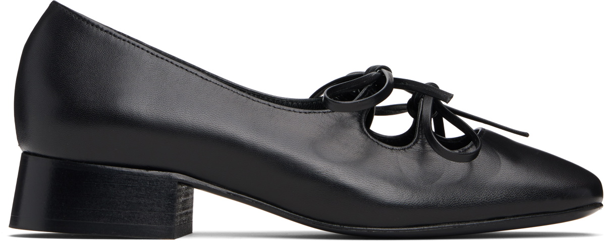 Nicole Saldaña Black Isabel Loafers
