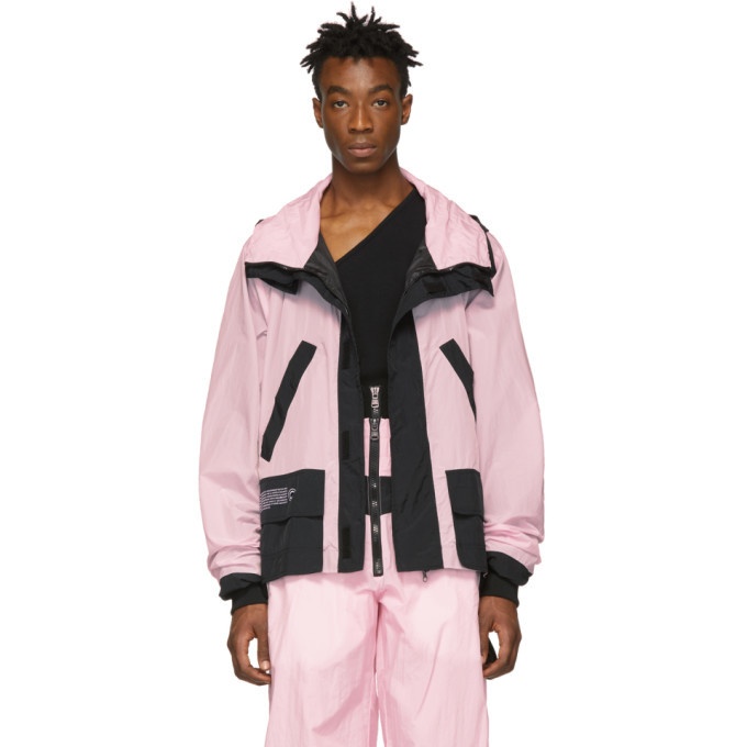 Photo: Colmar A.G.E. by Shayne Oliver Pink and Black Unisex Jacket