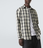 Balenciaga Checked cotton flannel shirt