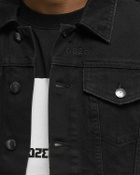 032c DOWN TO EARTH BOXY DENIM JACKET Black Men