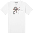 Maharishi Men's Embroided Sue-Rye Dragon T-Shirt in White