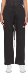 Essentials Black Relaxed '1977' Lounge Pants