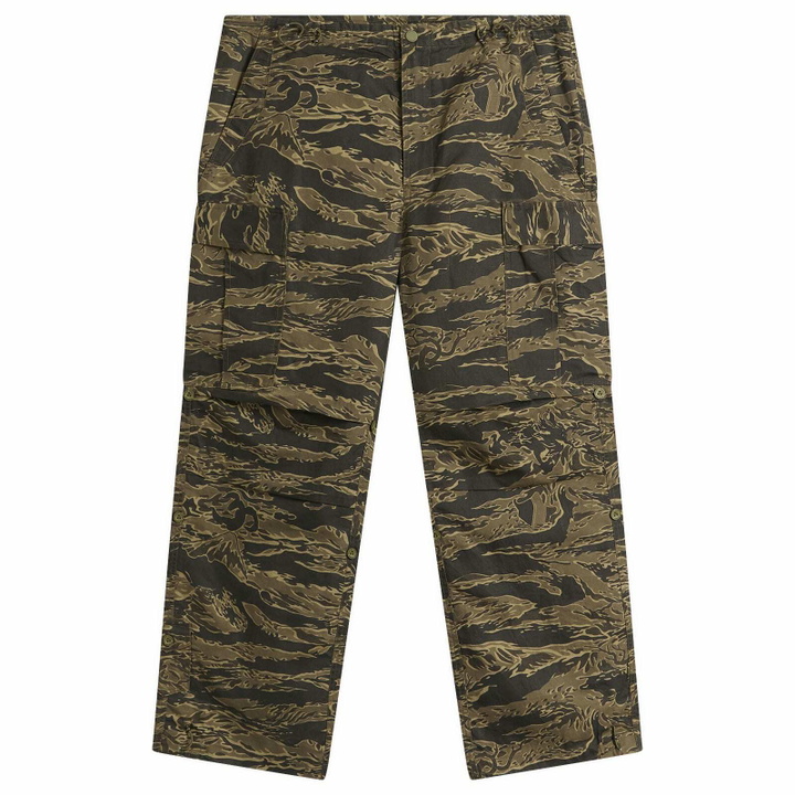Photo: Maharishi Men's Bonsai Tigerstripe Loose Snopants in Mint Gold
