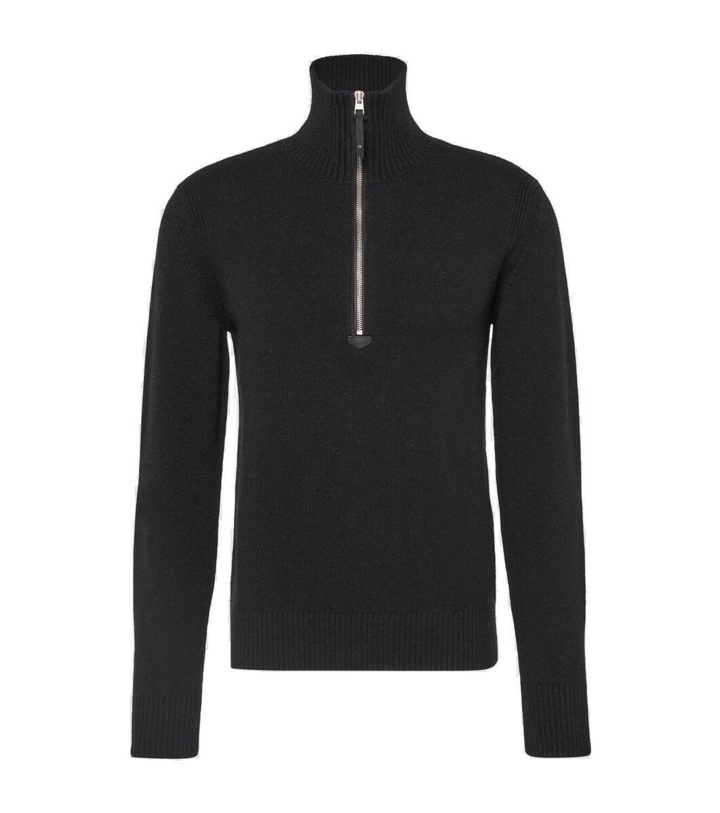 Photo: Tom Ford Wool and cashmere-blend half-zip sweater