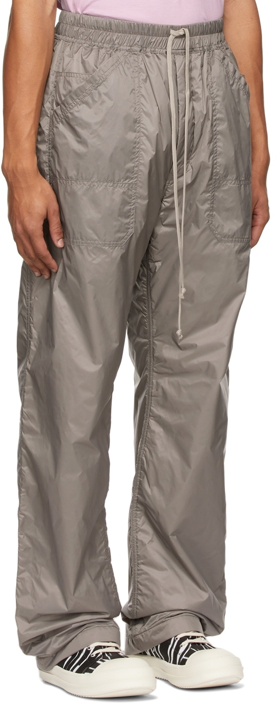Rick Owens Drkshdw Grey Drawstring Lounge Pants Rick Owens Drkshdw