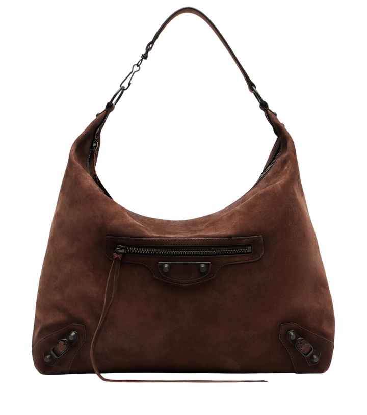 Photo: Balenciaga Le City Medium suede tote bag