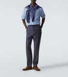 Etro Linen slim pants