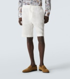 Etro Linen Bermuda shorts