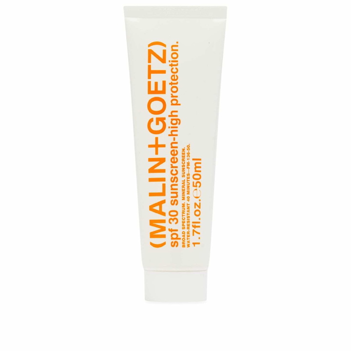 Photo: Malin + Goetz Spf 30 Sunscreen 