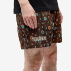 Pleasures Men's Coffer Shorts in Brown