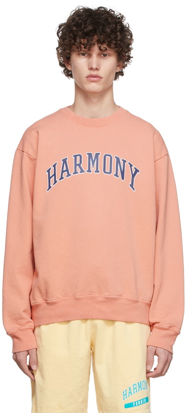 Photo: Harmony Pink Cotton Sweatshirt