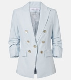 Veronica Beard Tomi Dickey twill single-breasted blazer