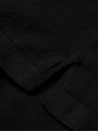 Saman Amel - Mercerised Cotton Polo Shirt - Black