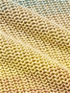 Richard James - Ombré Ribbed Linen Sweater - Yellow