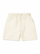 Studio Nicholson - Starboard Wide-Leg Linen and Wool-Blend Drawstring Shorts - Neutrals