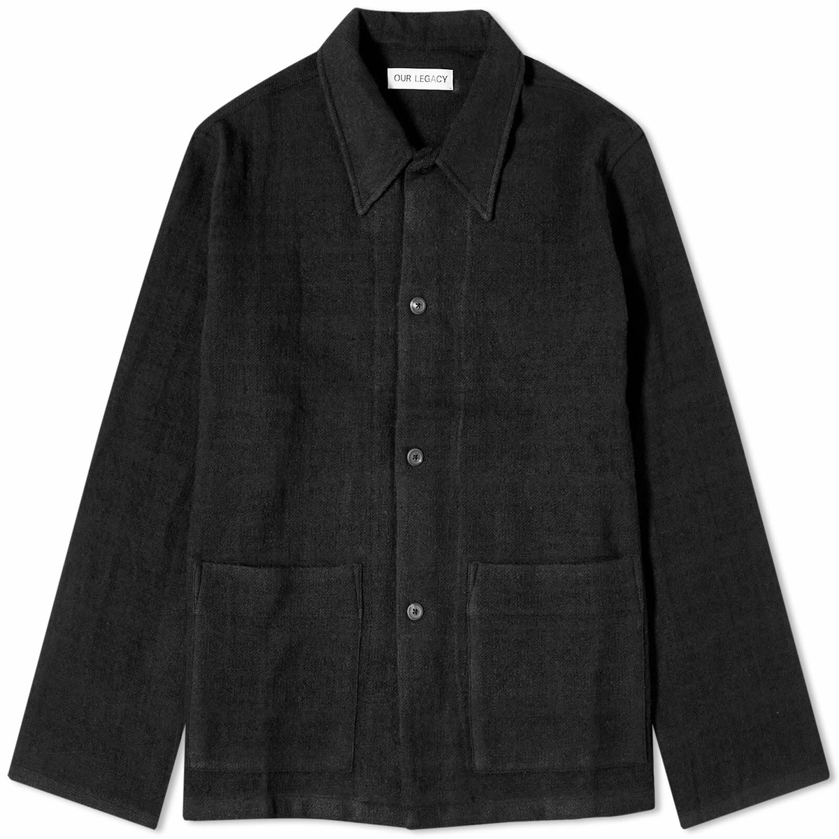 Our Legacy Men's Haven Jacket in Black Pankow Check Our Legacy