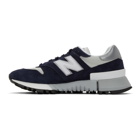 New Balance Navy and Grey 1300 Sneakers