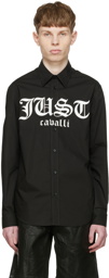 Just Cavalli Black David Shirt