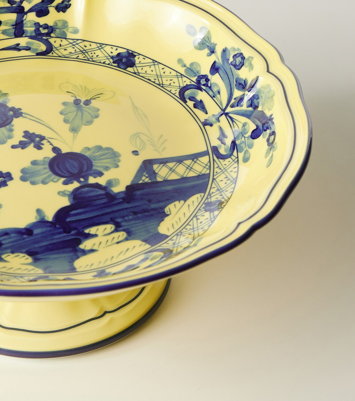 Ginori 1735 Oriente Italiano porcelain fruit bowl