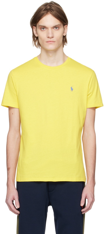 Photo: Polo Ralph Lauren Yellow Embroidered T-Shirt