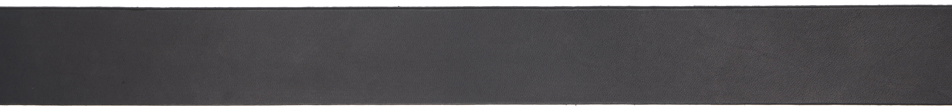 Y's Black Square Buckle Belt