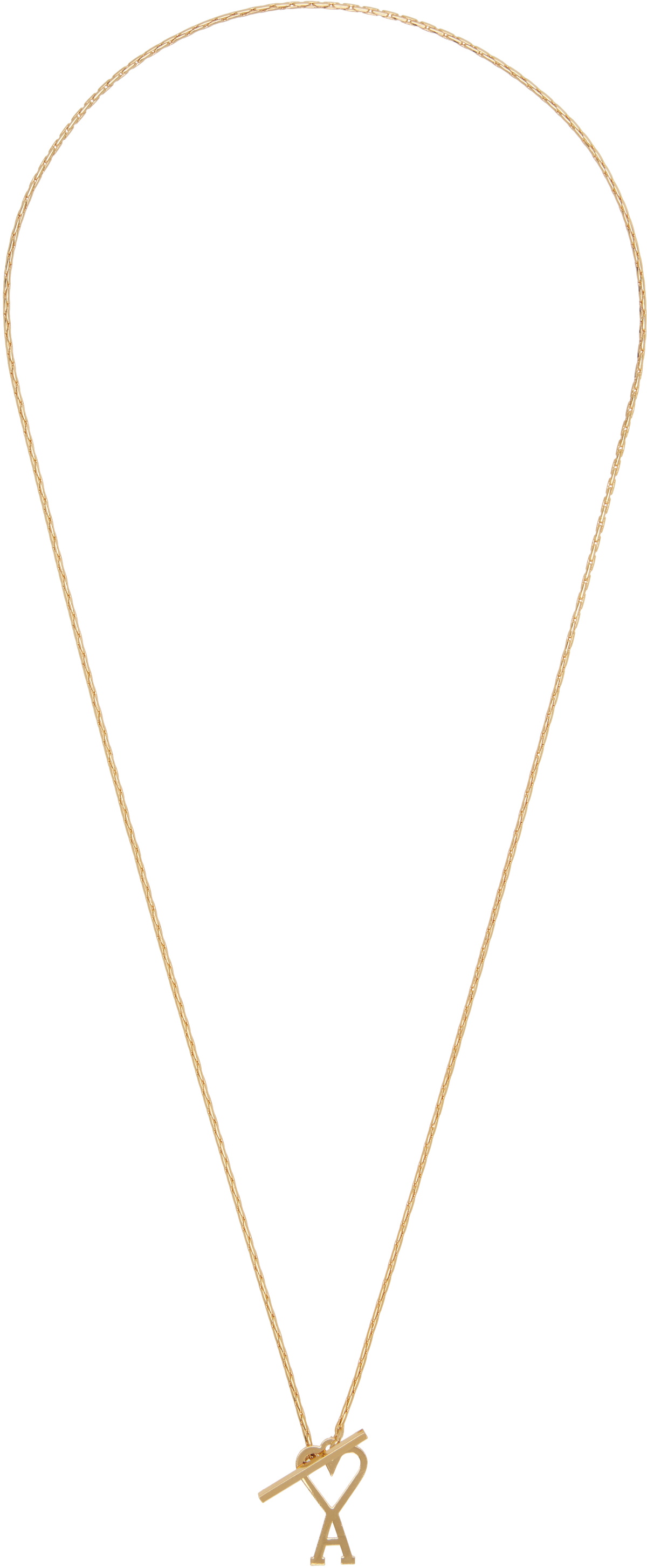 AMI Paris Ami de Coeur Chain Necklace
