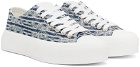Givenchy Blue City Low-Top Sneakers