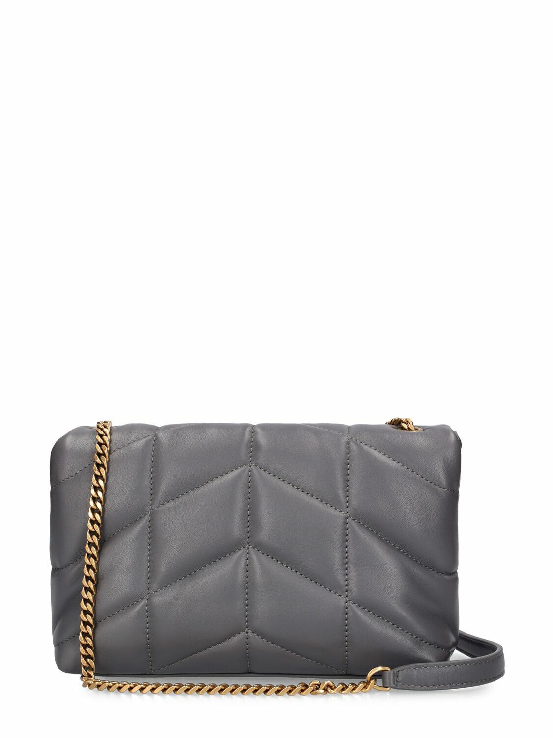 SAINT LAURENT - Mini Puffer Leather Bag