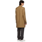 PS by Paul Smith Tan Single-Breasted Coat