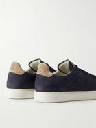 Brunello Cucinelli - Nubuck Sneakers - Blue