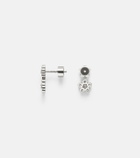 Ileana Makri Blossom Daisy Duo 18kt white gold earrings with diamonds