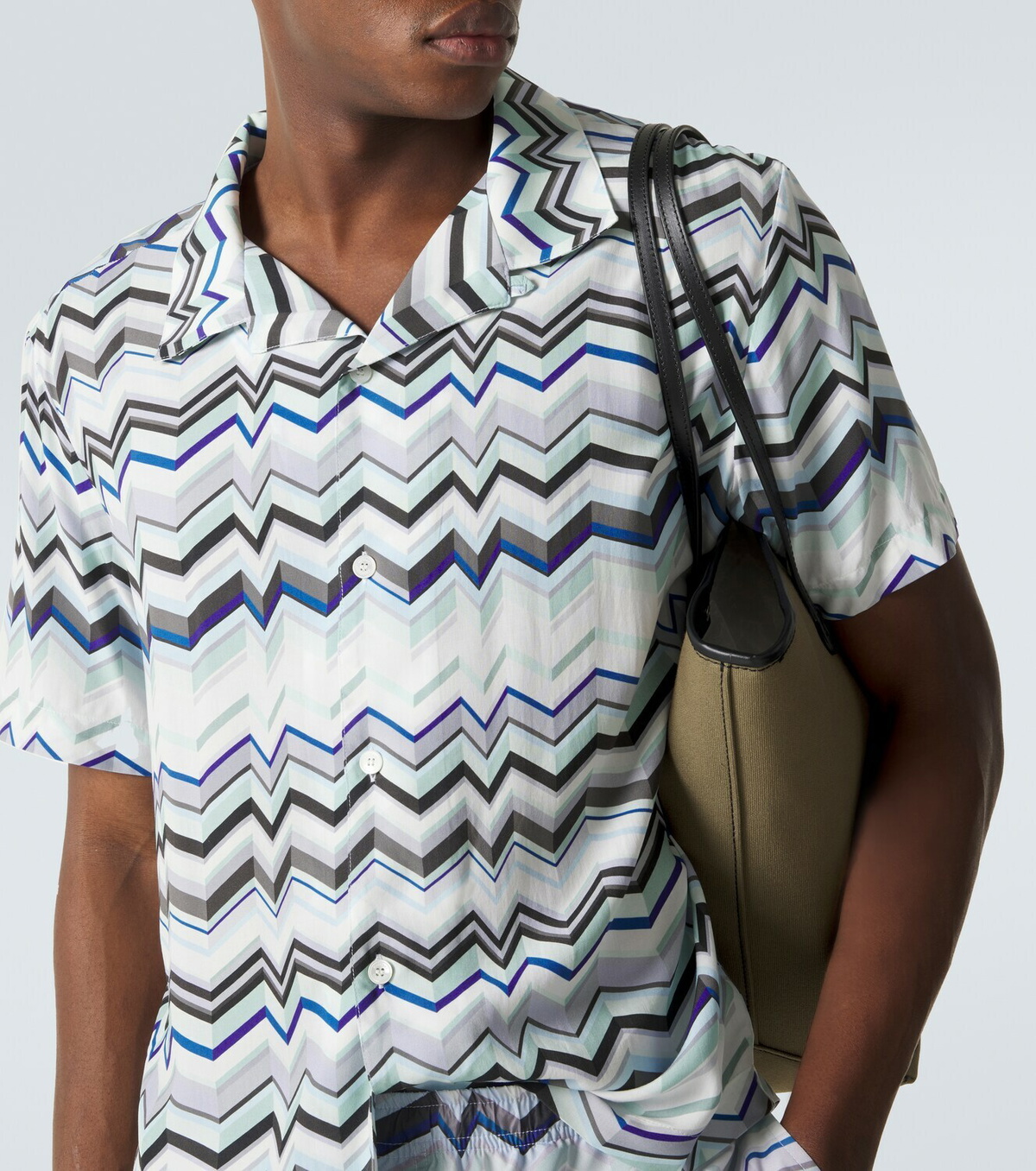 Missoni Zig Zag bowling shirt