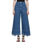 See by Chloe Blue A-Line Jeans