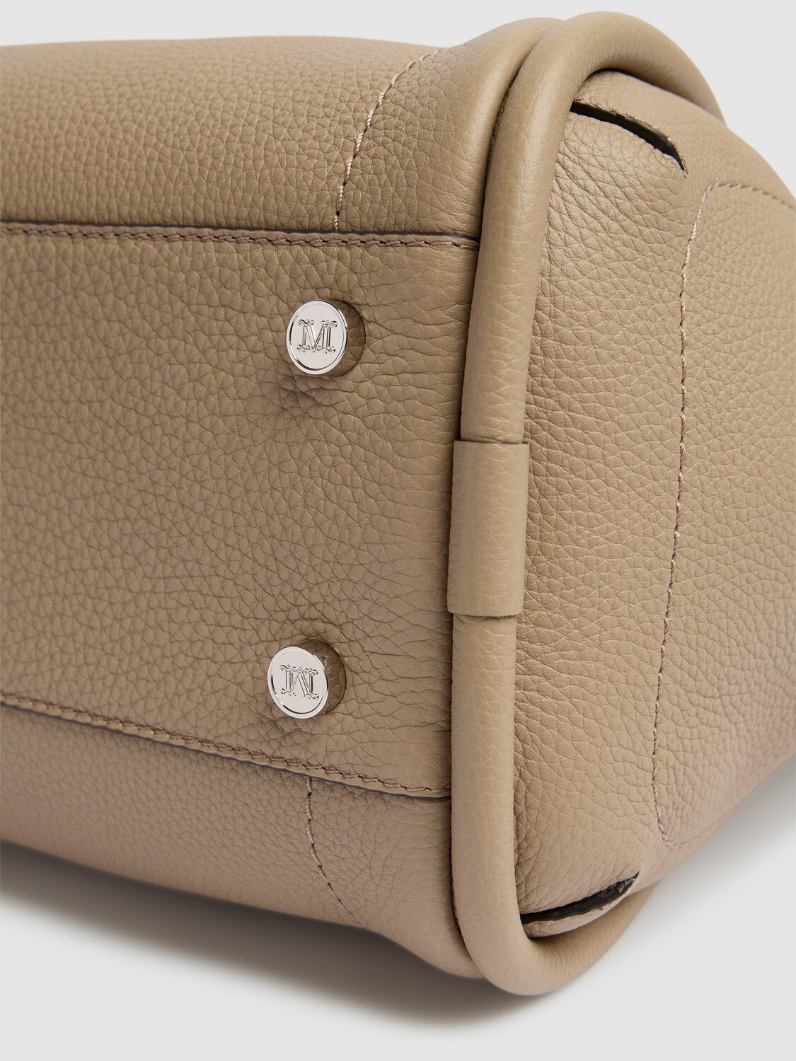 MAX MARA Small Marin Drummed Leather Tote Bag Max Mara