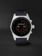 MONTBLANC - Summit Lite 43mm Aluminium and Nylon Smart Watch, Ref. No. 128411