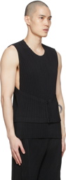 Homme Plissé Issey Miyake Black Monthly Color February Vest
