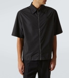 Givenchy 4G zip-up bowling shirt
