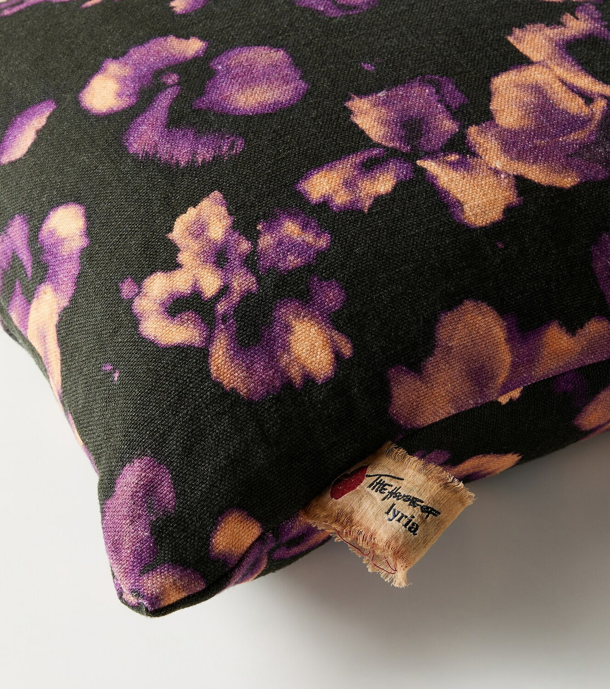 The House of Lyria Yuzu floral cushion