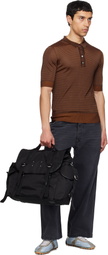 Maison Margiela Black High Tech Messenger Bag