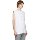 John Elliott White Rodeo Tank Top