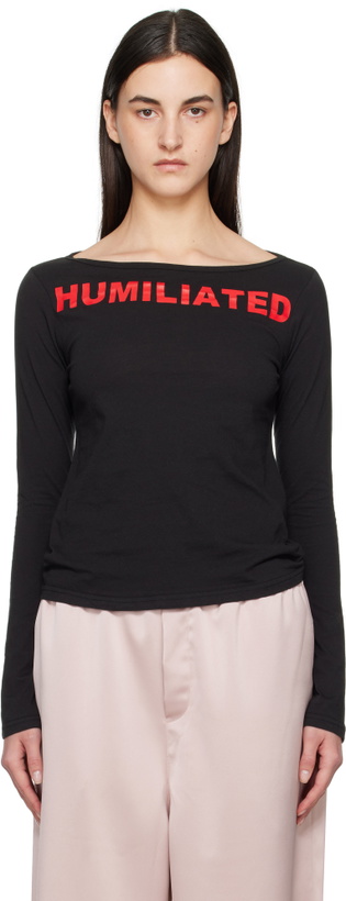 Photo: Praying Black 'Humiliated' Long Sleeve T-Shirt