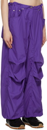 TheOpen Product Purple Lettering Lounge Pants