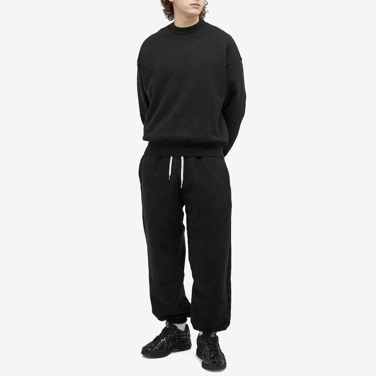 MKI Men's Superweight Cuffed Joggers in Black MKI Miyuki-Zoku