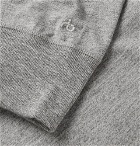 rag & bone - Slim-Fit Mélange Cotton-Blend Jersey Henley T-Shirt - Gray