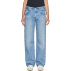 Citizens of Humanity Blue Lindz Easy Straight Jeans