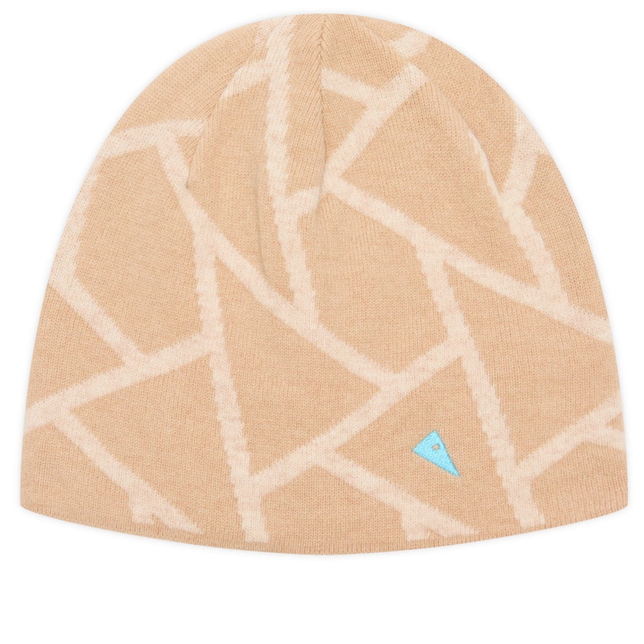 Photo: Klättermusen Men's Finn Beanie in Warm Sand 