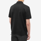 Moncler Men's Genius x Fragment Short Sleeve Polo Shirt in Black