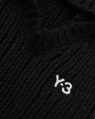 Y-3 KNIT HOOD Black Mens Balaclava